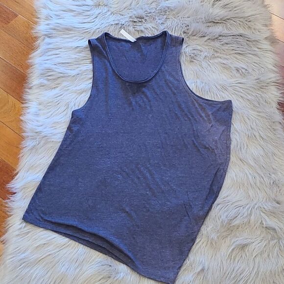 Fabletics womens soft cotton blue tank top size medium‎ - Picture 1 of 4